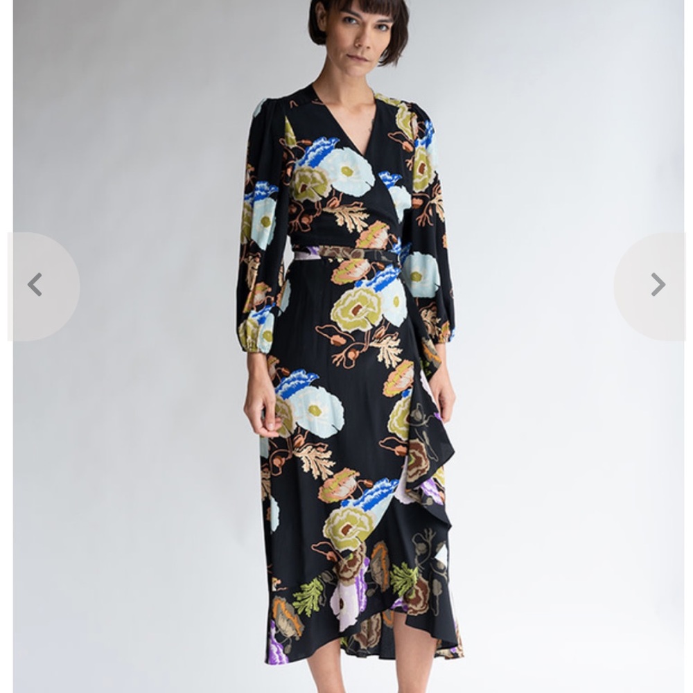 NWT No.6 Silk Wrap Dress